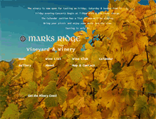 Tablet Screenshot of marksridge.com